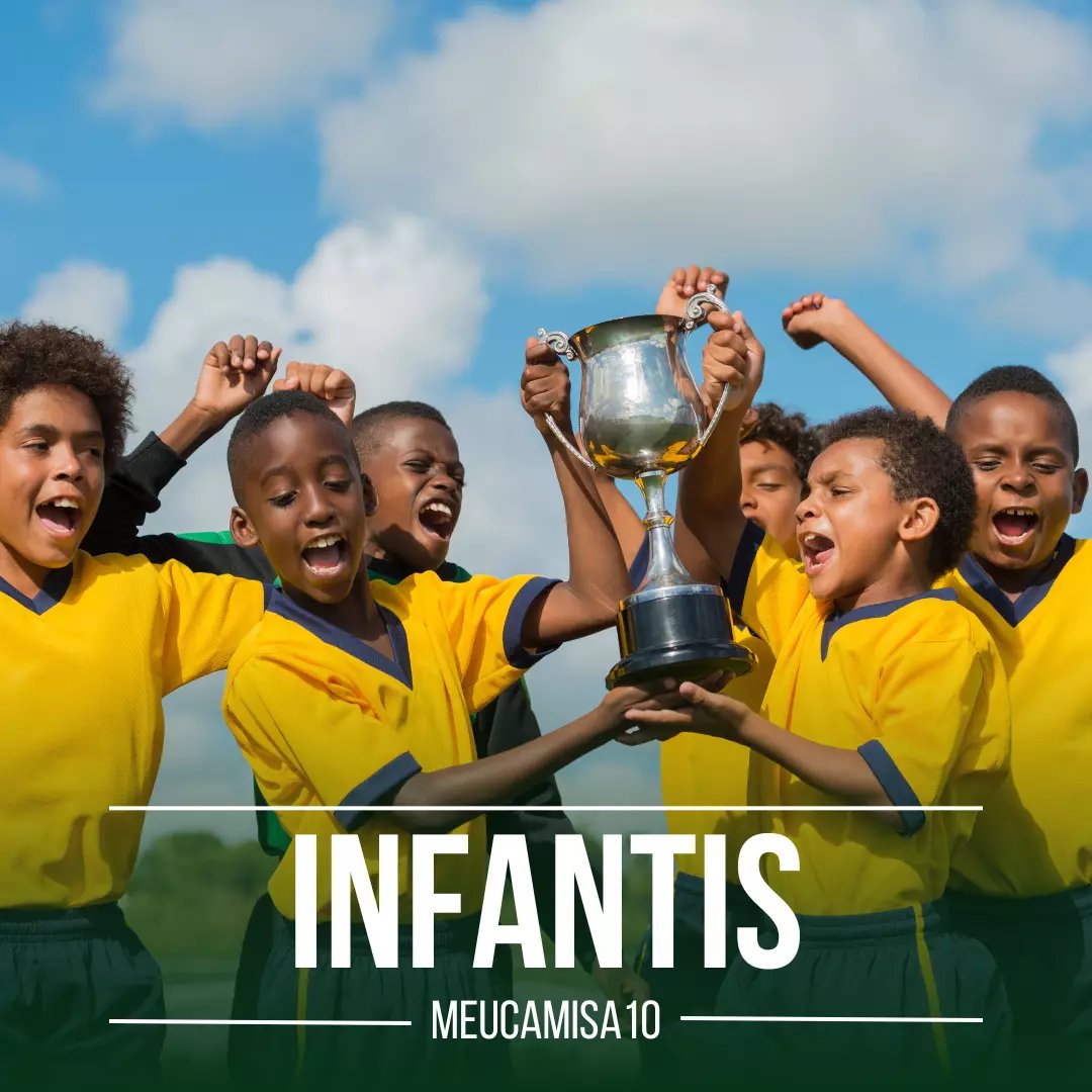 Camisas de Futebol Infantil