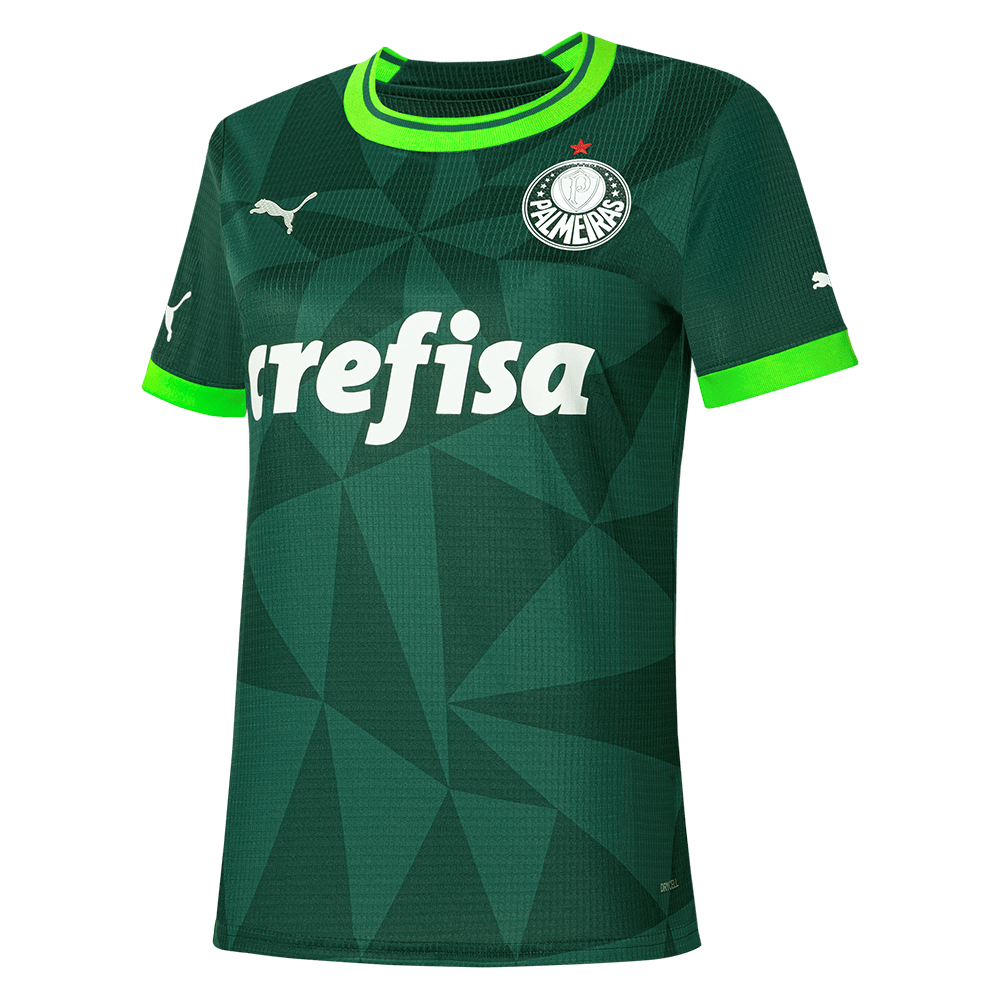 Camisa Palmeiras 2023/24 Home - Torcedor Feminina - Tamanho P (S)