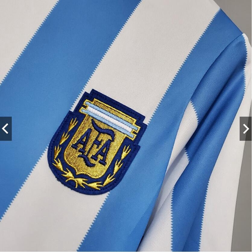 Camisa Argentina 1986 Home - Masculina
