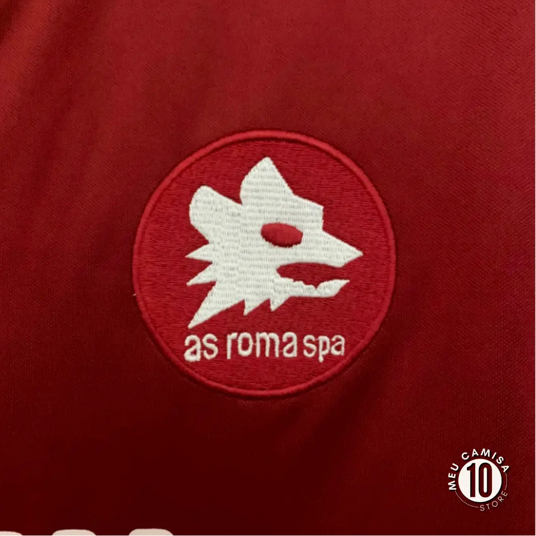 Camisa AS Roma 1989/90 Home - Masculina