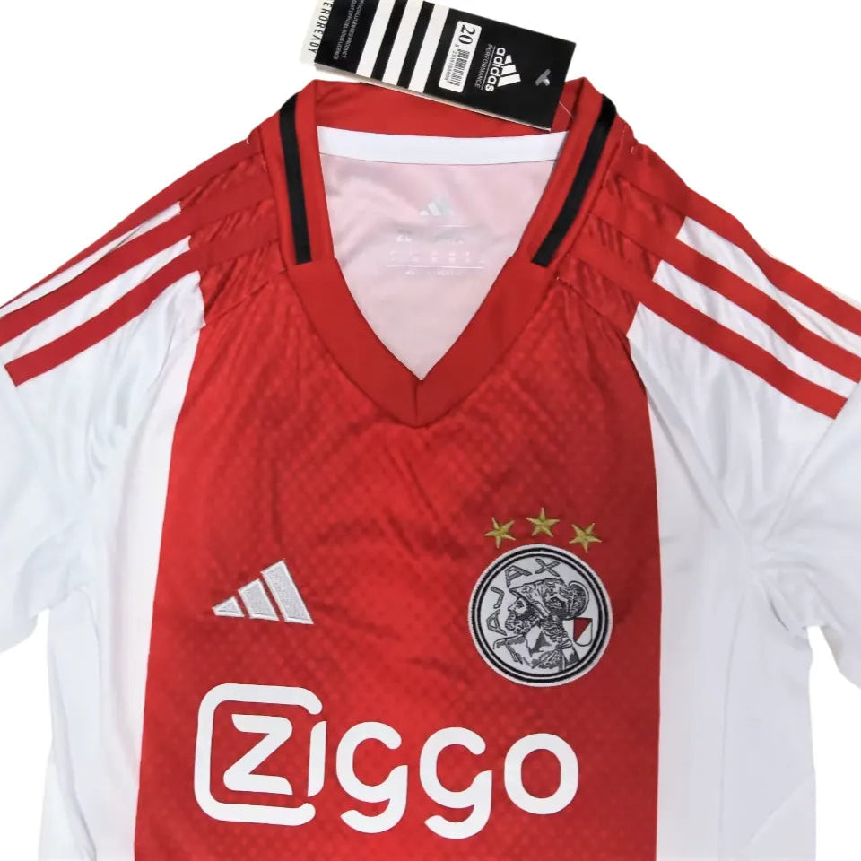 Camisa Ajax 2025/26 Home - Kit Torcedor Infantil