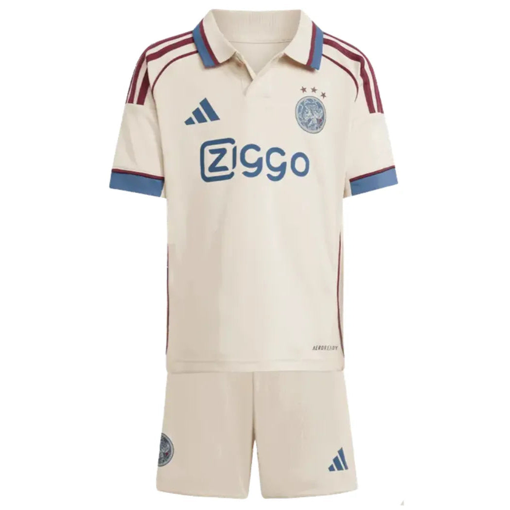 Camisa Ajax 2025/26 Third - Kit Torcedor Infantil