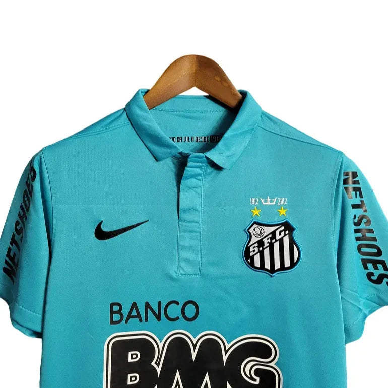 Camisa Santos 2013 Third Azul - #11 NEYMAR JR. - Tamanho G (L)