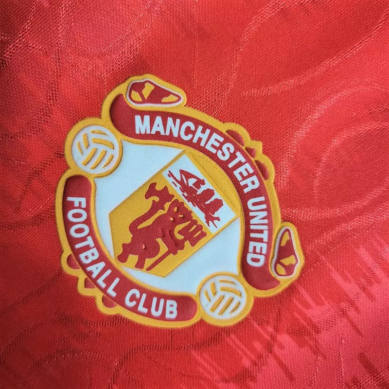 Camisa Manchester United 1990/91 Home - Masculina