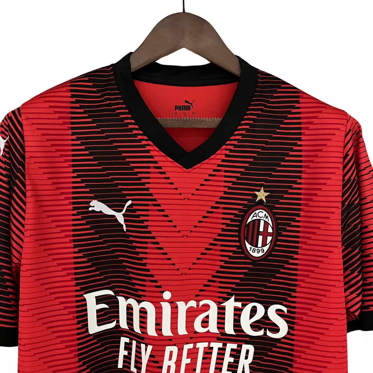 Camisa AC Milan 2023/24 Home - Masculina