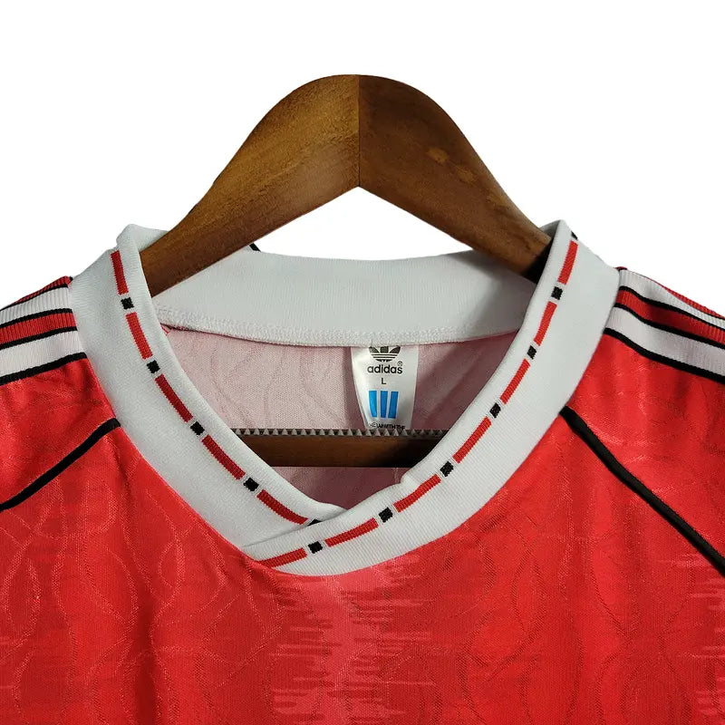 Camisa Manchester United 1990/91 Home - Masculina