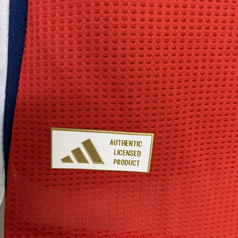 Camisa Arsenal 2024/25 I Home - Manga Longa - Versão Jogador Masculina