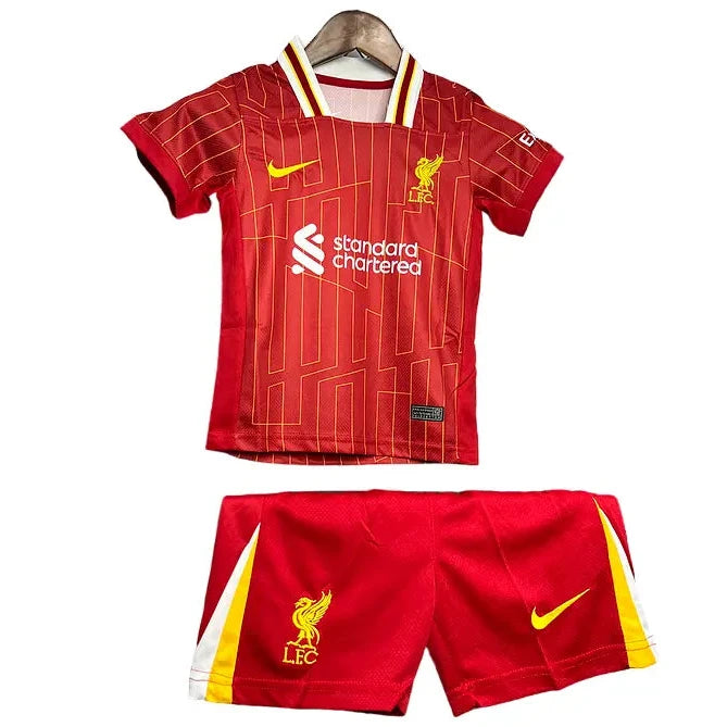 Camisa Liverpool 2024/25 Home - Kit Torcedor Infantil