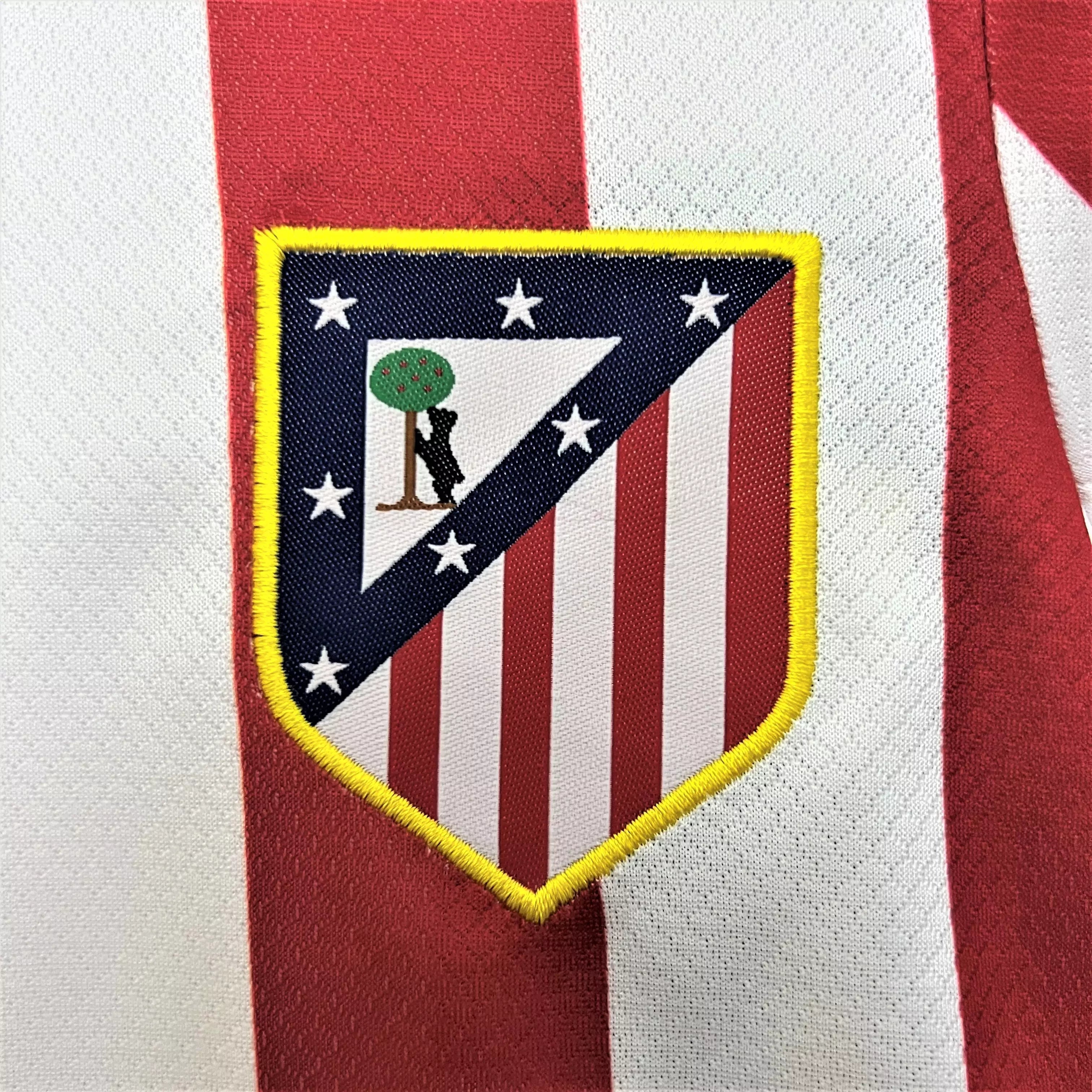 Camisa Atlético de Madrid 2025/26 Home - Kit Torcedor Infantil