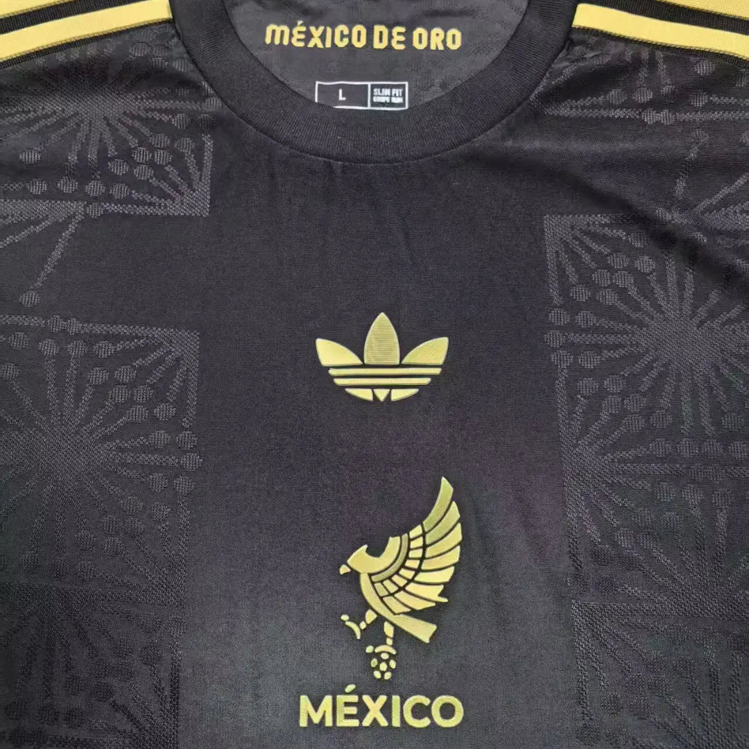Camisa México 2024/25 Edição Ouro - Manga Longa - Masculino