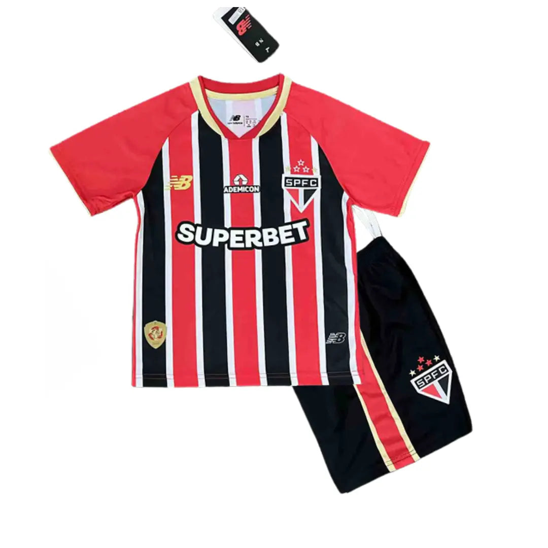 Camisa São Paulo 2025 Away - Kit Torcedor Infantil
