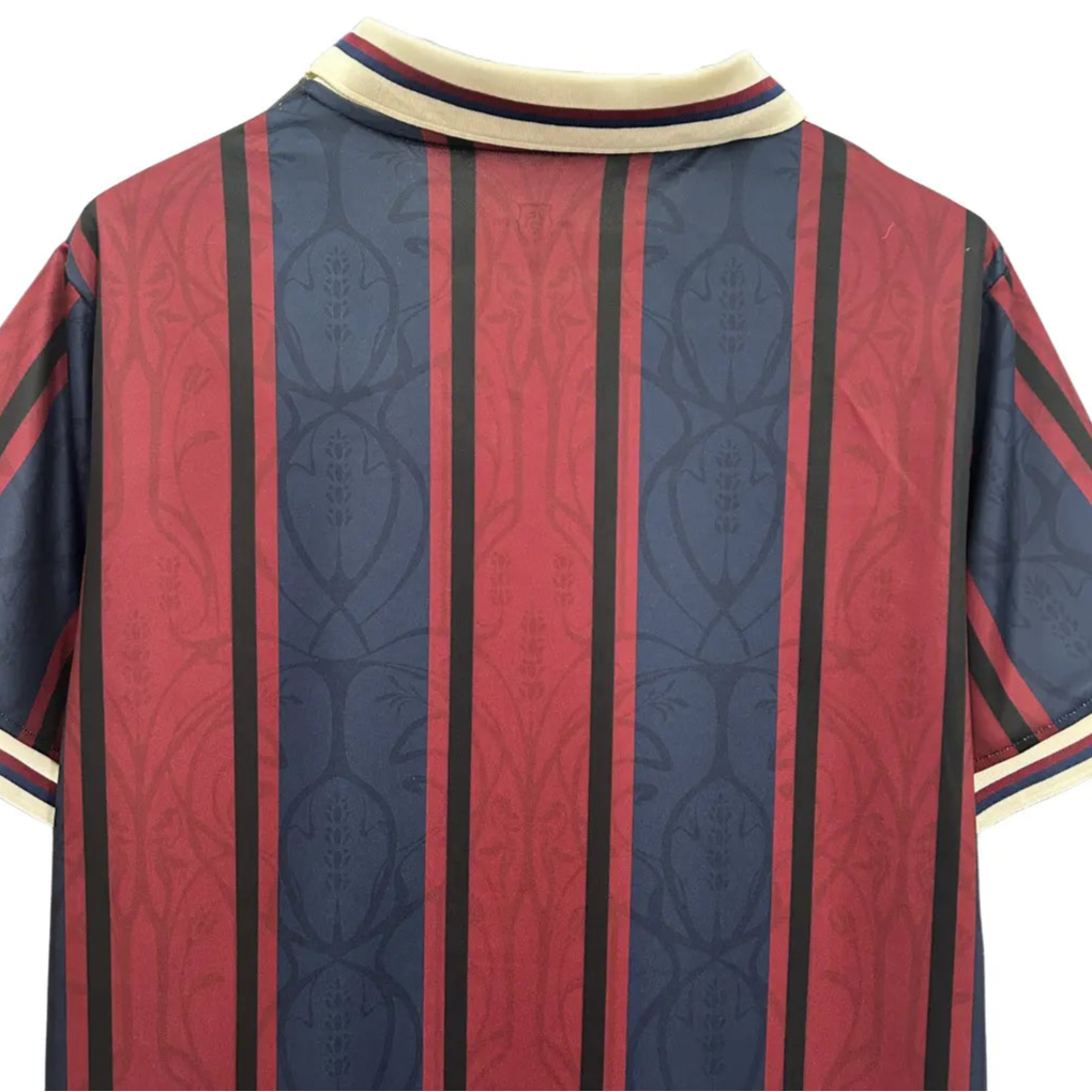 Camisa Barcelona Modernist Polo Retrô 125º Aniversário - Masculina