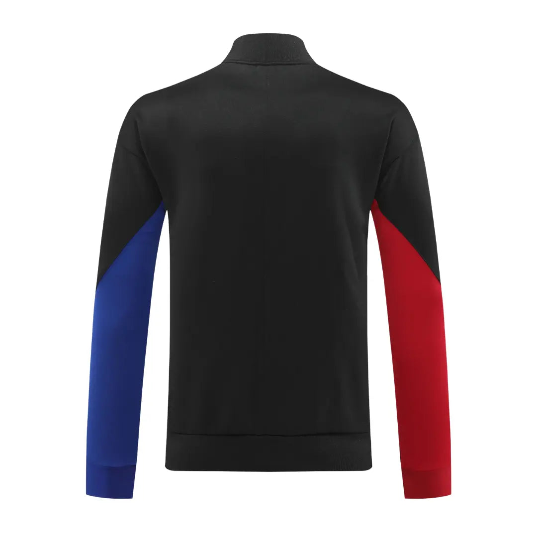 Jaqueta Barcelona 2024/25 Pré-Jogo Preto - Masculino