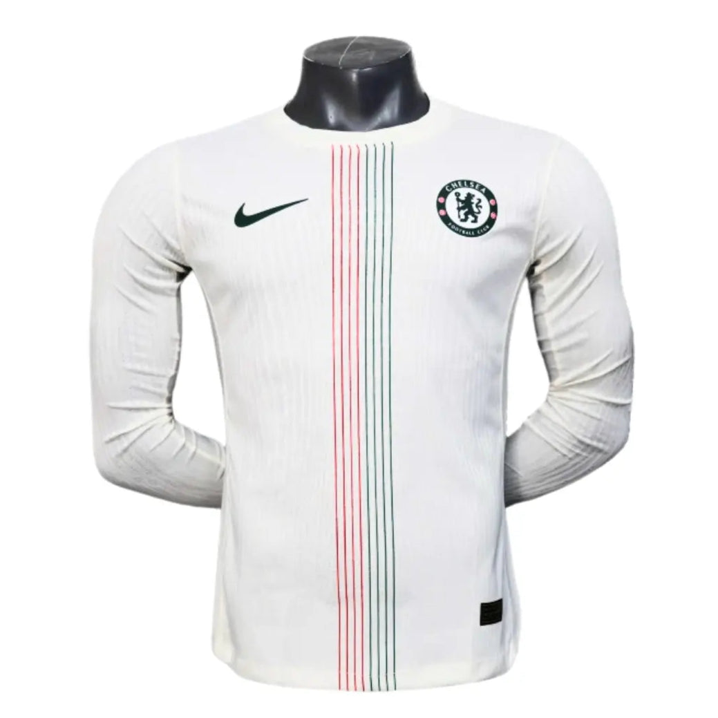 Camisa Chelsea 2025/26 Away - Manga Longa - Versão Jogador - Masculino