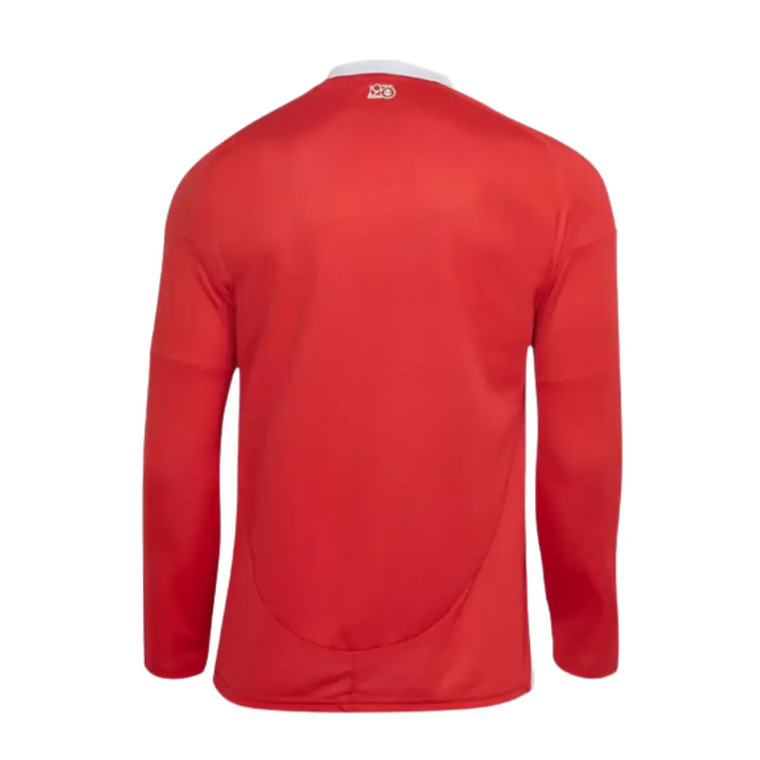 Camisa Internacional 2025 Home - Manga Longa - Masculina