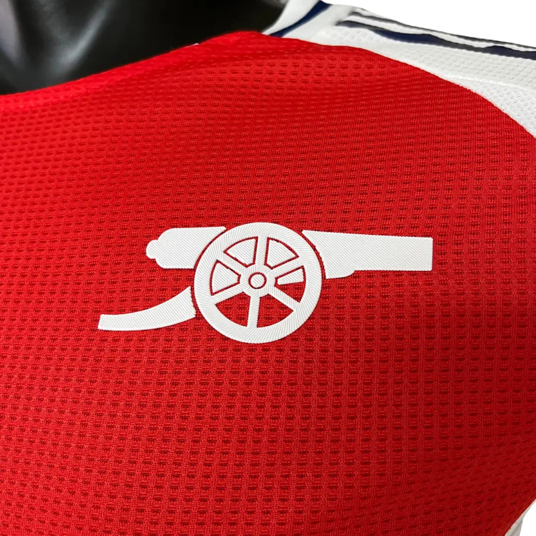 Camisa Arsenal 2024/25 I Home - Manga Longa - Versão Jogador Masculina