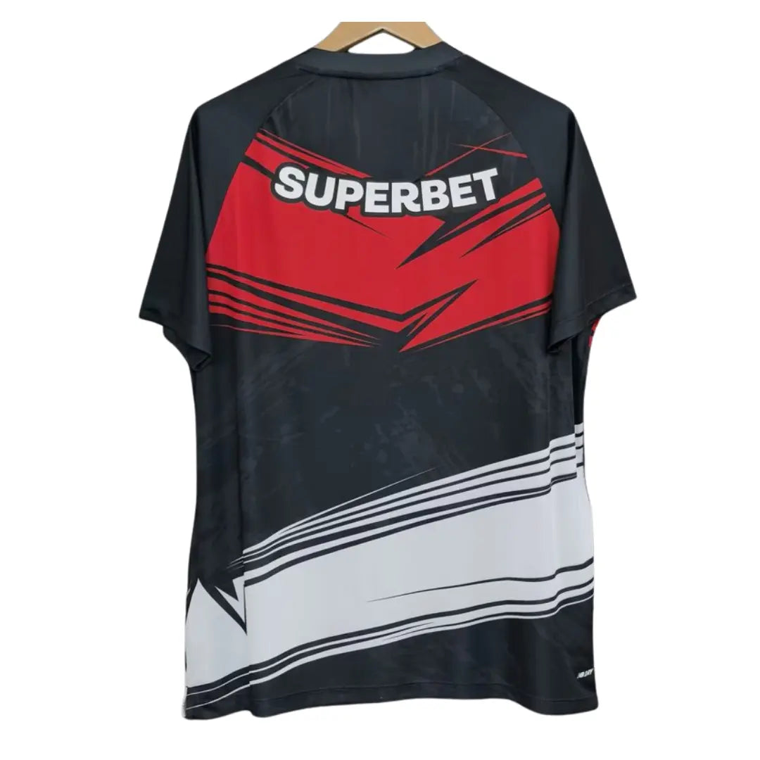 Camisa São Paulo 2025 Goleiro Preta - Masculina