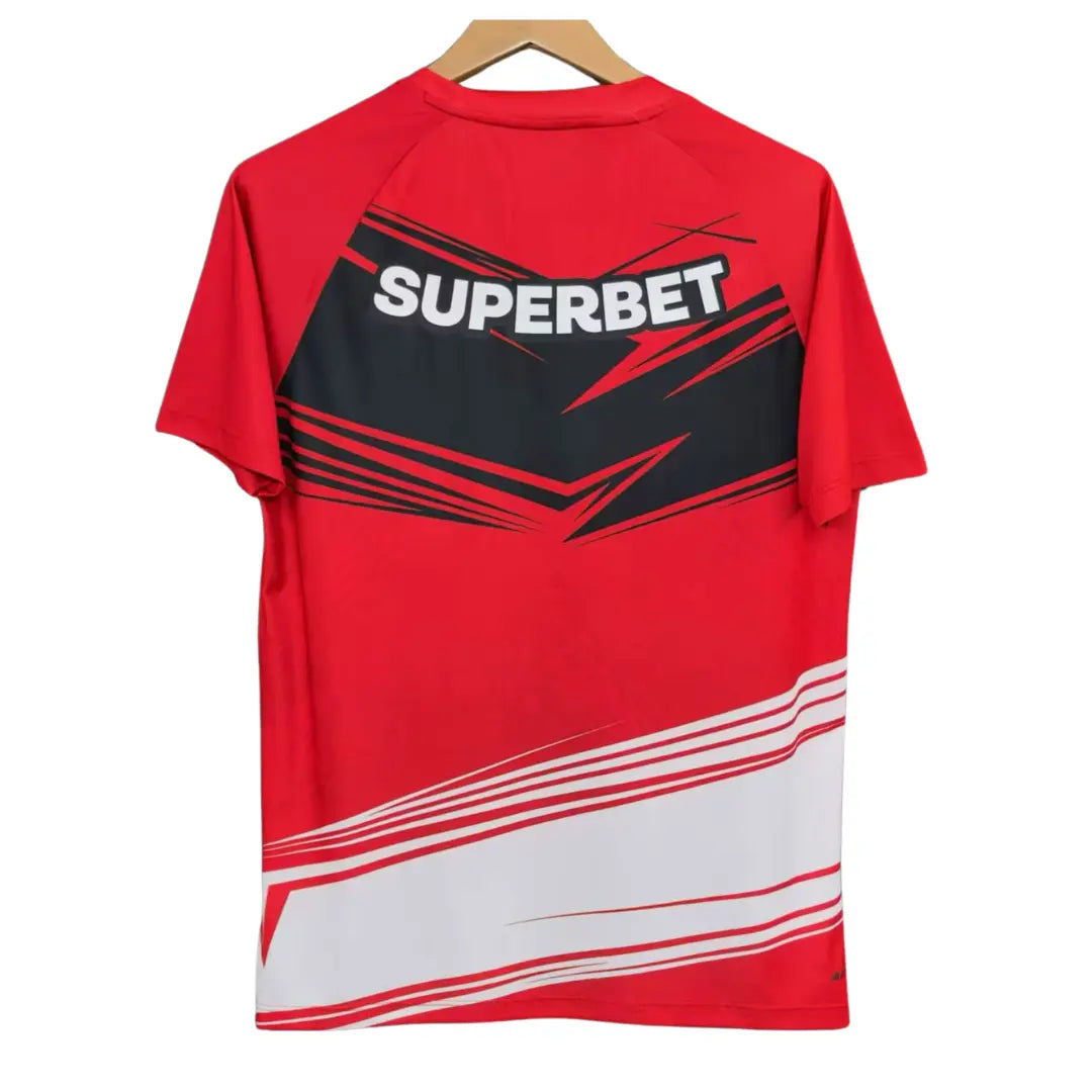 Camisa São Paulo 2025 Goleiro Vermelha - Masculina