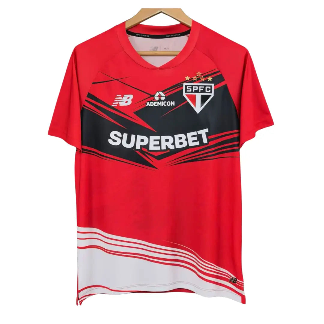 Camisa São Paulo 2025 Goleiro Vermelha - Masculina