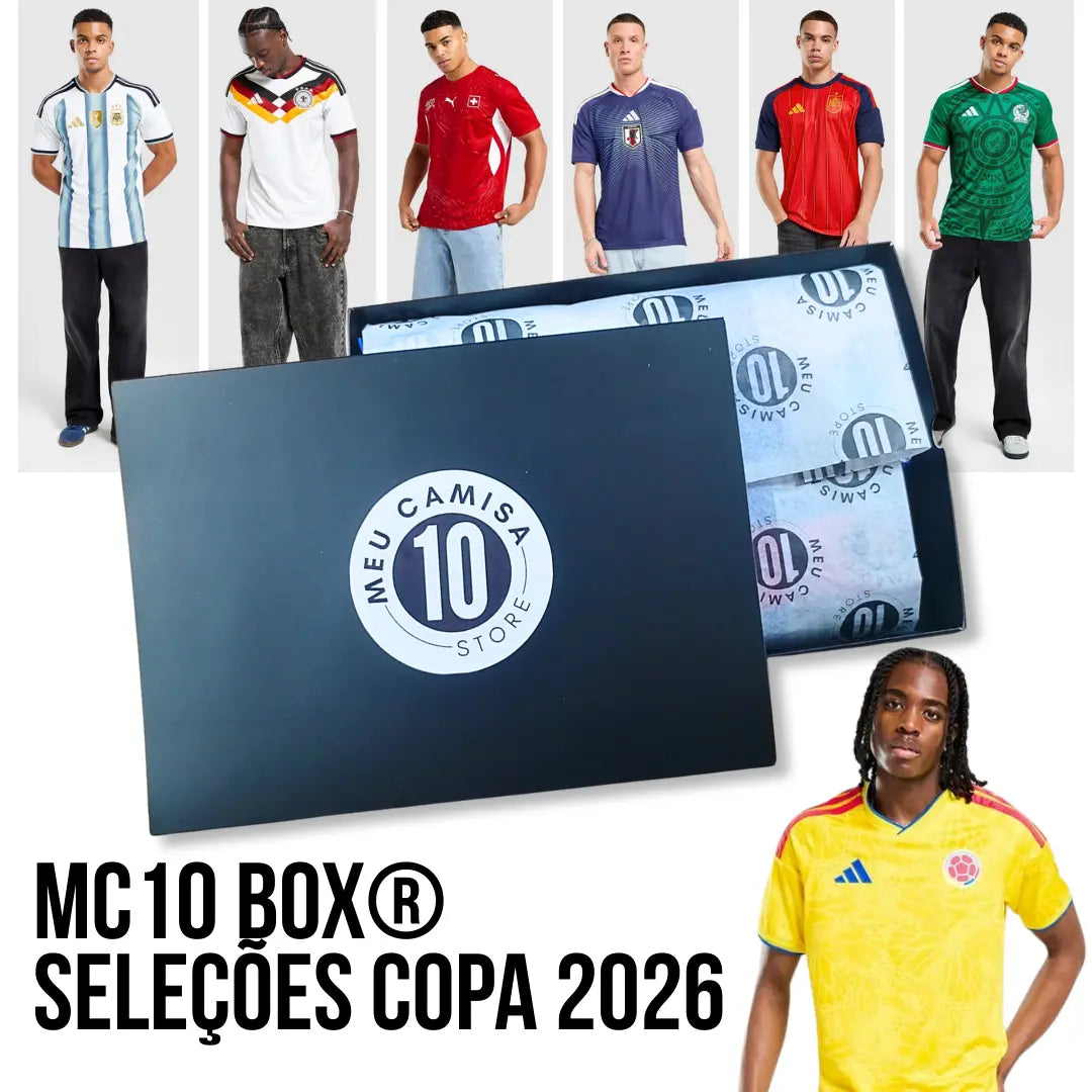 MC10 Box® - Camisas Seleções Copa 2026