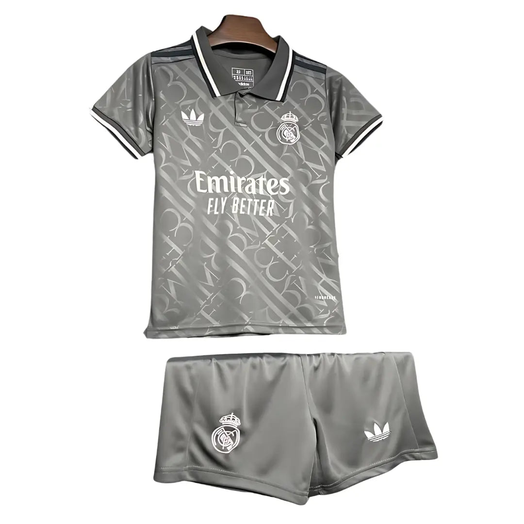 Camisa Real Madrid 2024/25 III Third - Kit Torcedor Infantil