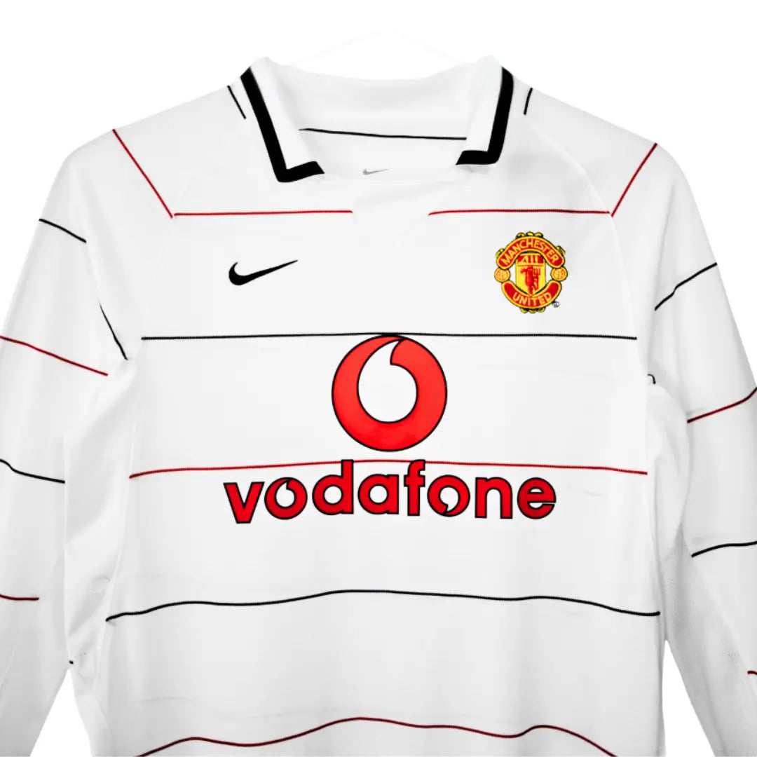 Camisa Manchester United 2004/05 Away - Manga Longa - Masculino