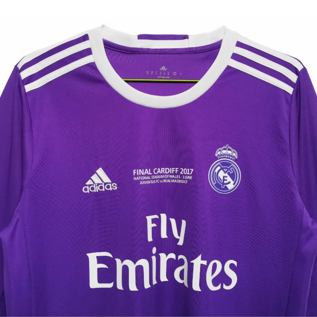 Camisa Real Madrid 2016/17 Away - Manga Longa - Masculina