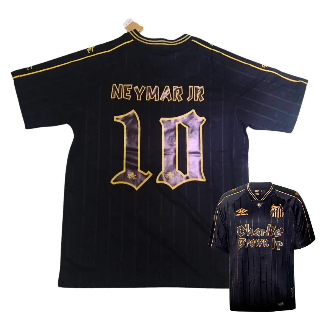 Camisa Santos 2024/25 Charlie Brown Jr - #10 NEYMAR JR. - Tamanho GG (XL) - Vícios e Virtudes