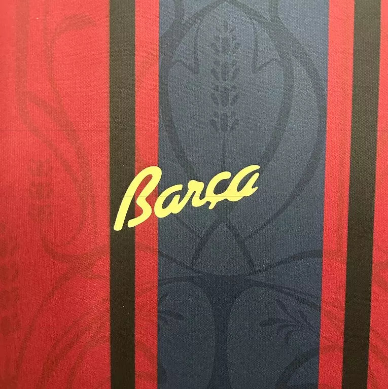 Camisa Barcelona Modernist Polo Retrô 125º Aniversário - Masculina