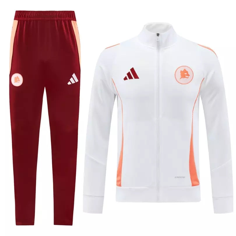 Conjunto Agasalho AS Roma 2024 Pré-Jogo - Masculino