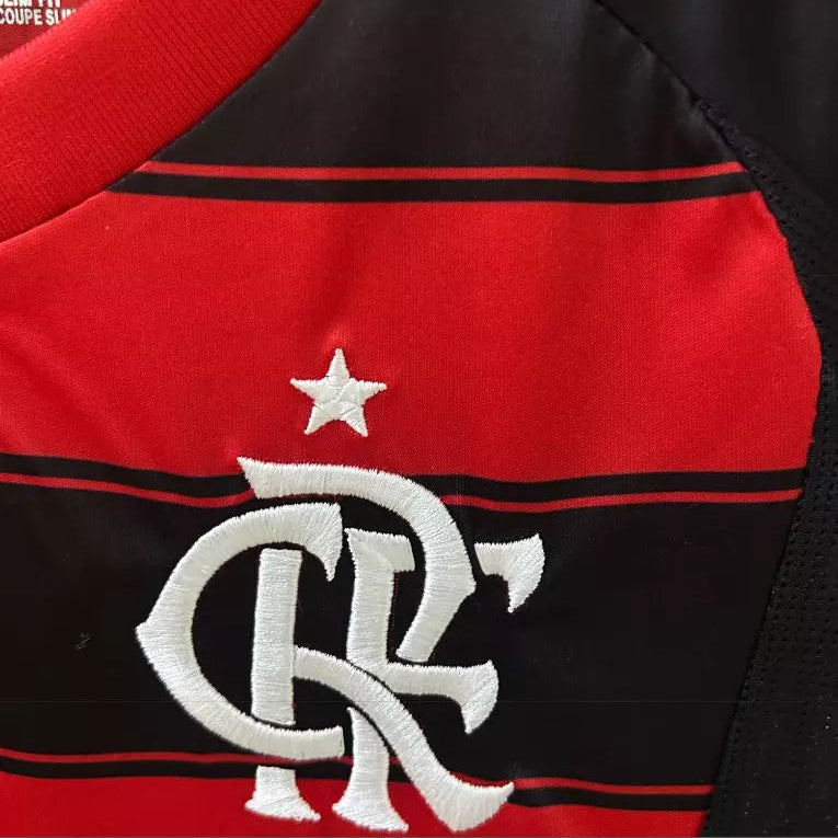 Camisa Flamengo 2025 Home - Kit Torcedor Infantil