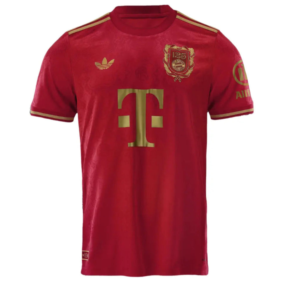 Camisa Home do Bayern de Munique 125º aniversário EDIÇÃO LIMITADA