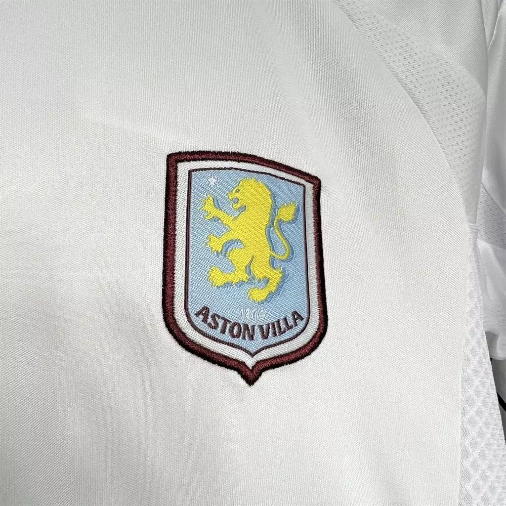 Camisa Aston Villa 2024/25 Away - Kit Torcedor Infantil