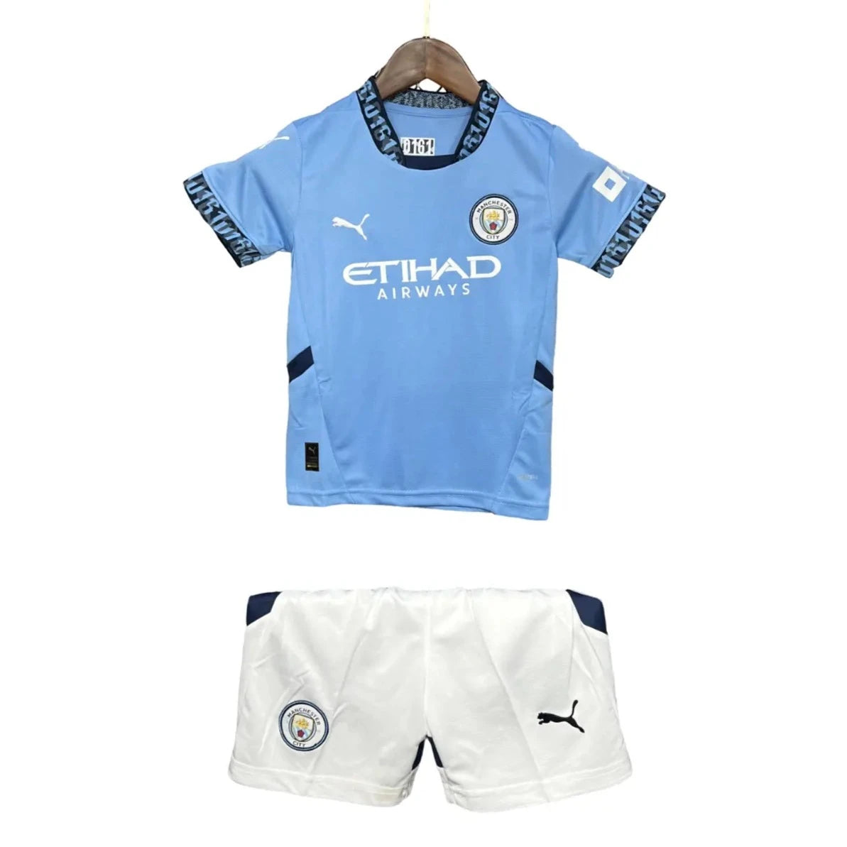 Camisa Manchester City 2024/25 I Home - Kit Torcedor Infantil