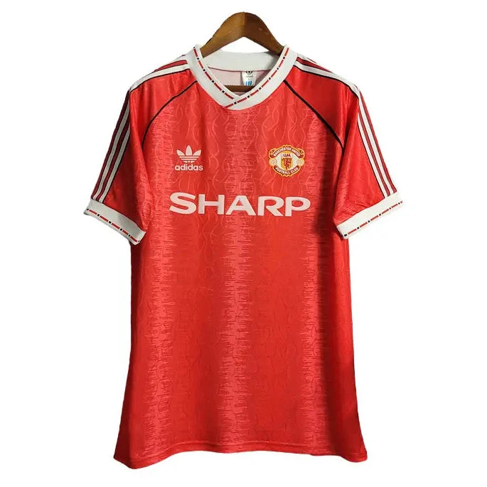Camisa Manchester United 1990/91 Home - Masculina