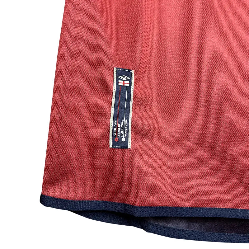Camisa Inglaterra 2002 Away - Masculina