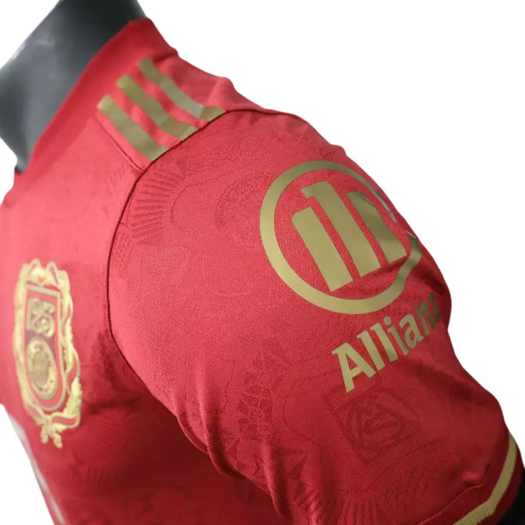 Camisa Bayern de Munique Home - 125º Aniversário - Versão Jogador - Edição Limitada