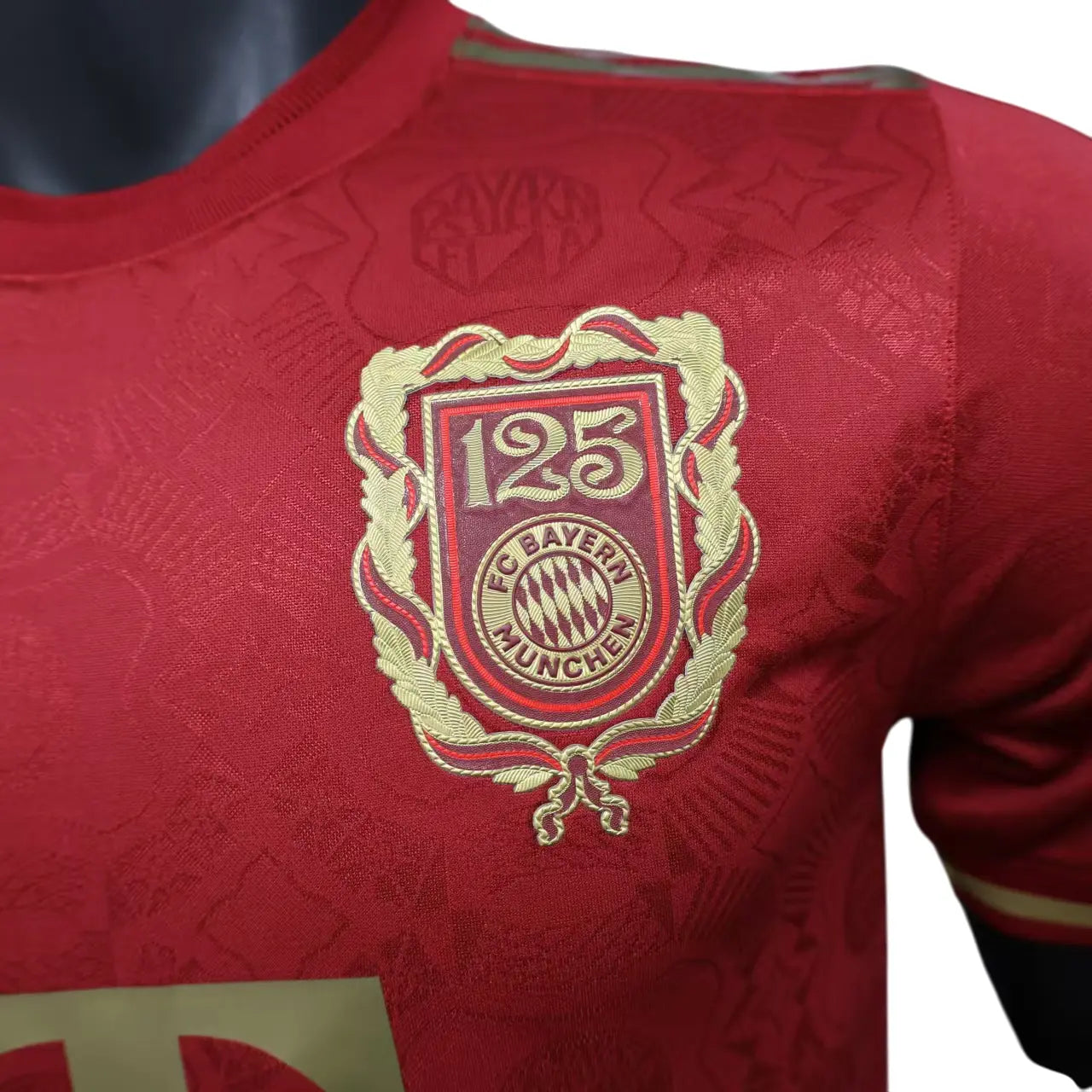 Camisa Bayern de Munique Home - 125º Aniversário - Versão Jogador - Edição Limitada