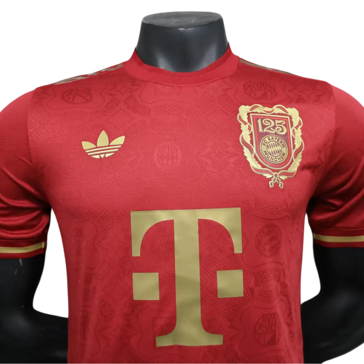 Camisa Bayern de Munique Home - 125º Aniversário - Versão Jogador - Edição Limitada