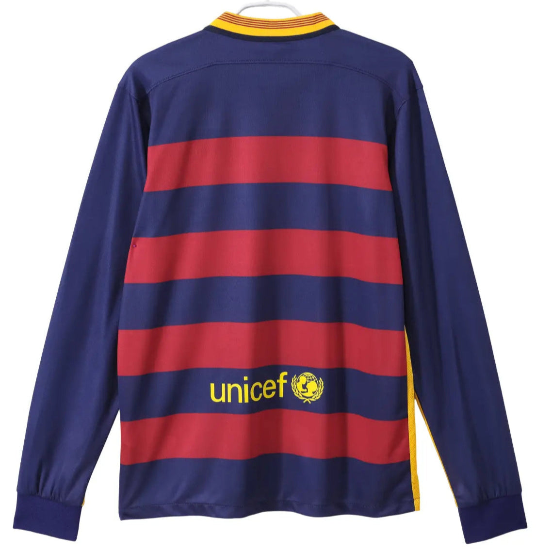 Camisa Barcelona 2015/16 Home - Manga Longa - Masculina