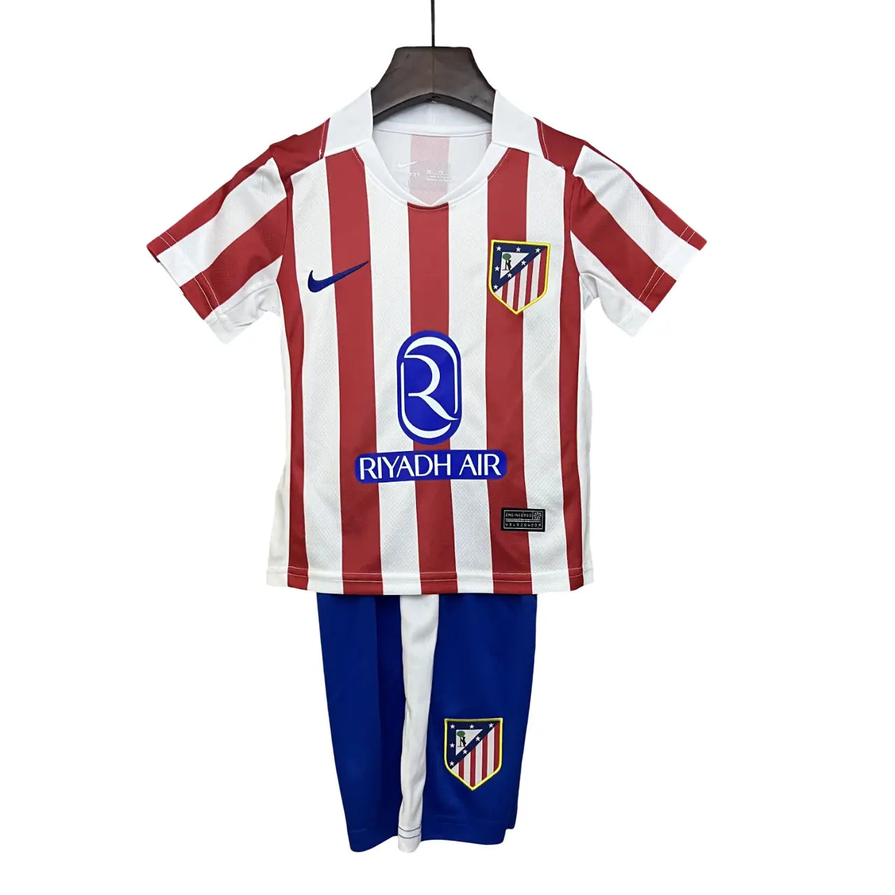 Camisa Atlético de Madrid 2025/26 Home - Kit Torcedor Infantil