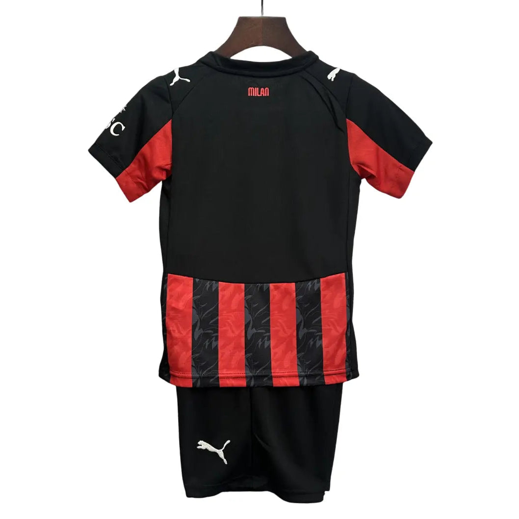 Camisa Milan 2025/26 Home - Kit Torcedor Infantil
