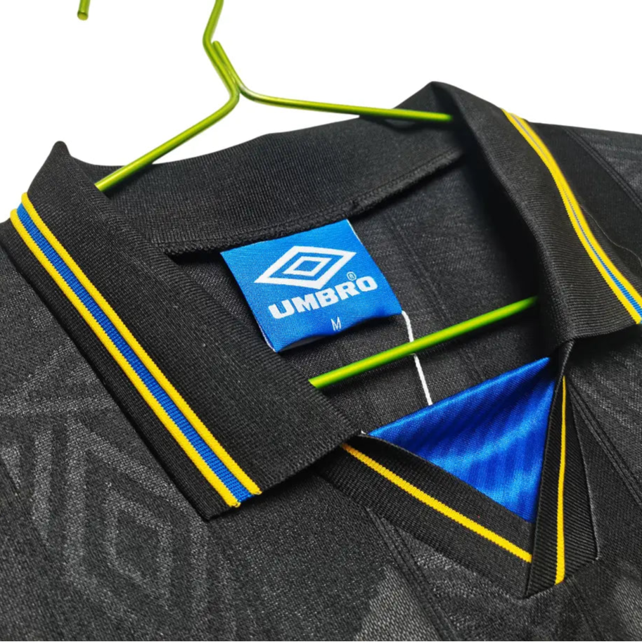 Camisa Manchester United 1993/94 Away - Manga Longa - Masculina