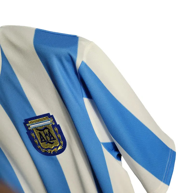 Camisa Argentina 1986 Home I - Torcedor Masculina