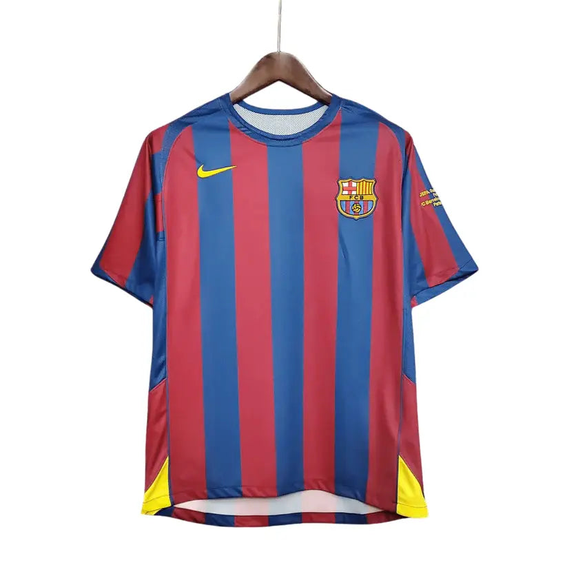 Camisa Barcelona 2005/06 Home - Torcedor Masculina