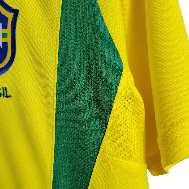 Camisa Brasil 2002 Home - #9 RONALDO - Tamanho G (L)