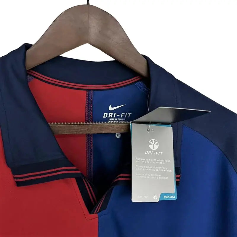 Camisa Barcelona 1999/00 Home - #11 RIVALDO - Tamanho GG (XL)