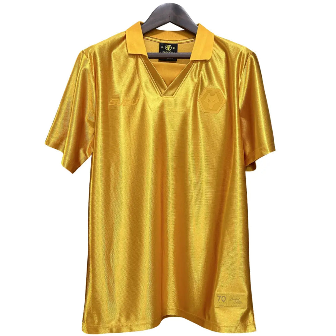 Camisa Wolverhampton 2024/25 - 70º Aniversário Hónved - Edição Limitada - Masculino