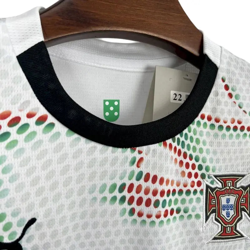 Camisa Seleção Portugal 2025 Away - Manga Longa - Kit Torcedor Infantil