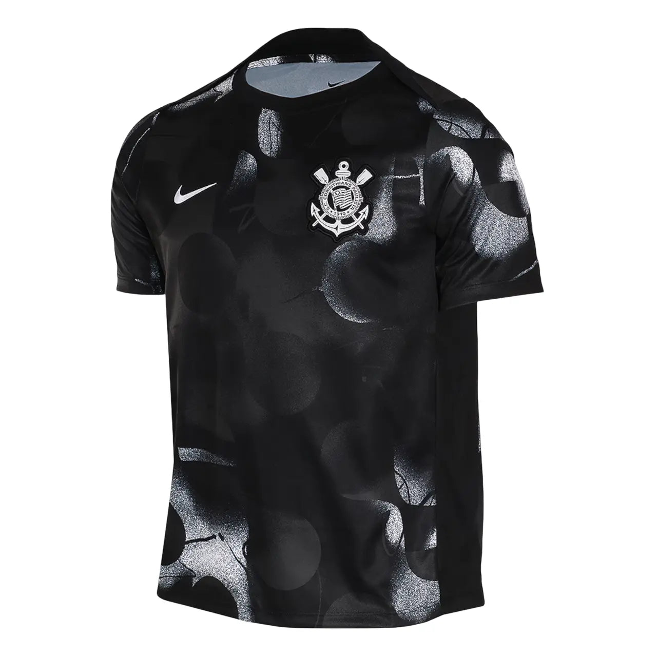 Camisa Timão 2025 Pré-Jogo Preta - Masculina